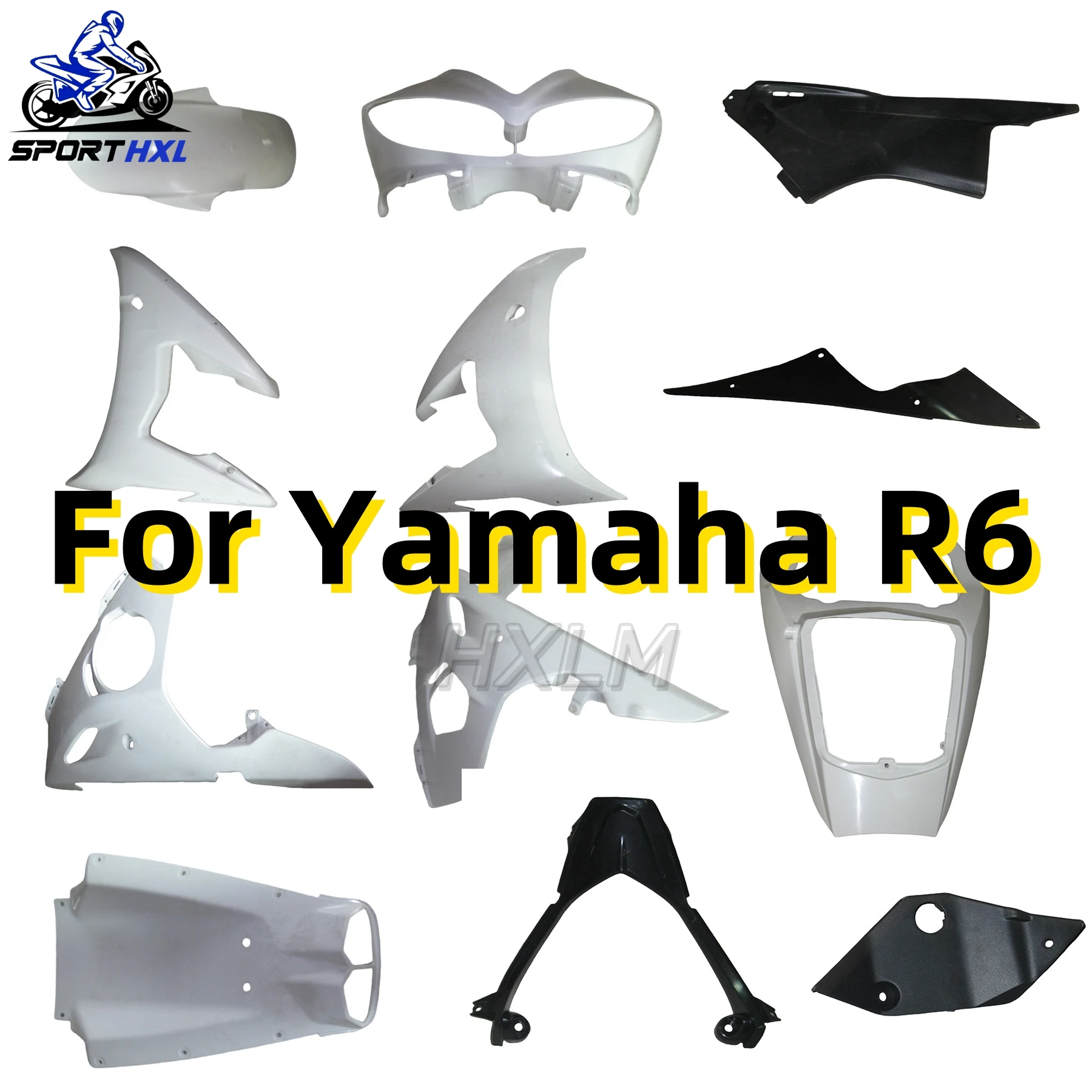 ABS Plastic Motorcycle Fairings Set For YAMAHA YZF R6 2003 2004 2005 YZFR6 03 04 05 Fairing Kits Bodywork Part