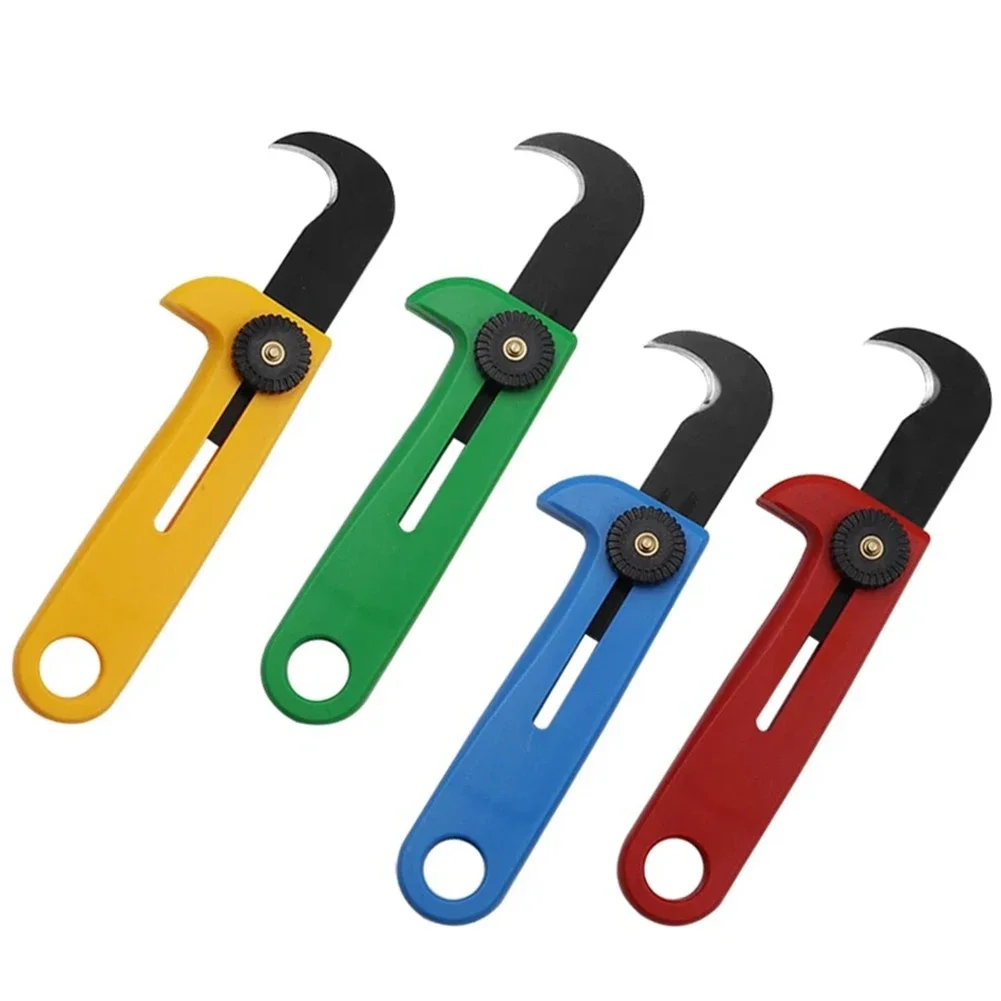 Unpacking Blade Portable Express Parcel Push Blade Keychain Hook Blade Survival Clip Cutter Tool Box Opener