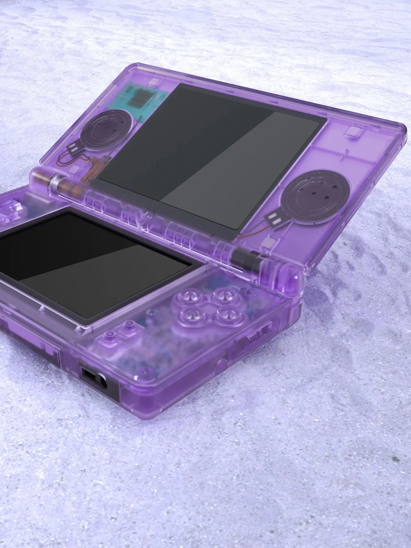 eXtremeRate Wymienna pełna obudowa do Nintendo DS Lite, niestandardowa obudowa Pokrywa Przycisk Ekran Len do NDSL - Seria Clear — zdjęcie produktu 7