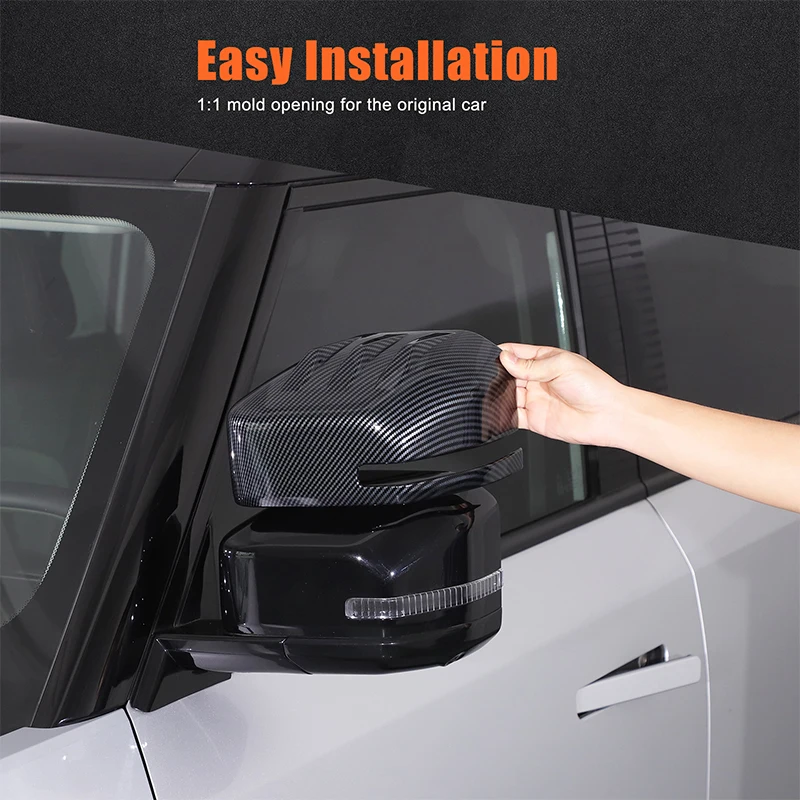 

For 2024+ Chery ICAR 03/Jaecoo J6 exterior rearview mirror cover Rearview mirror protective cover Automotive accessories ABS