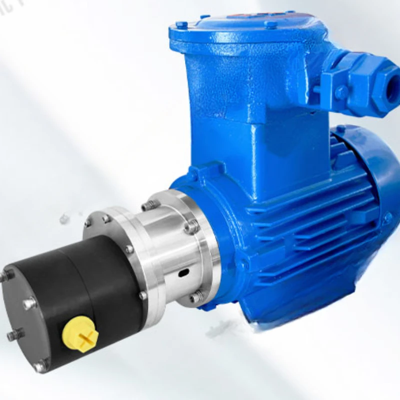 

6.0Cc fluoroplastic gear pump, can transport benzenesulfonic acid, concentrated sulfuric acid, concentrated nitric acid