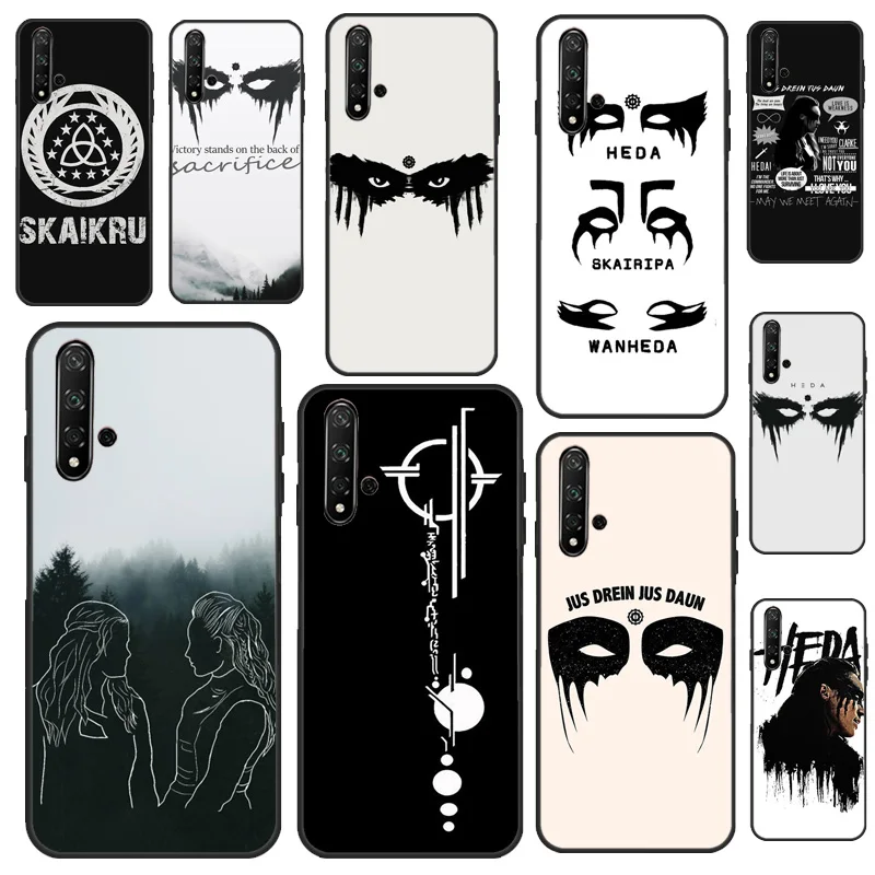 THE 100 TV SERIES LEXA HEDA Phone Case For Huawei Nova 9 5T P Smart 2019 P40 P20 P30 Lite Honor 50 Pro 8X 9X 10i Cover