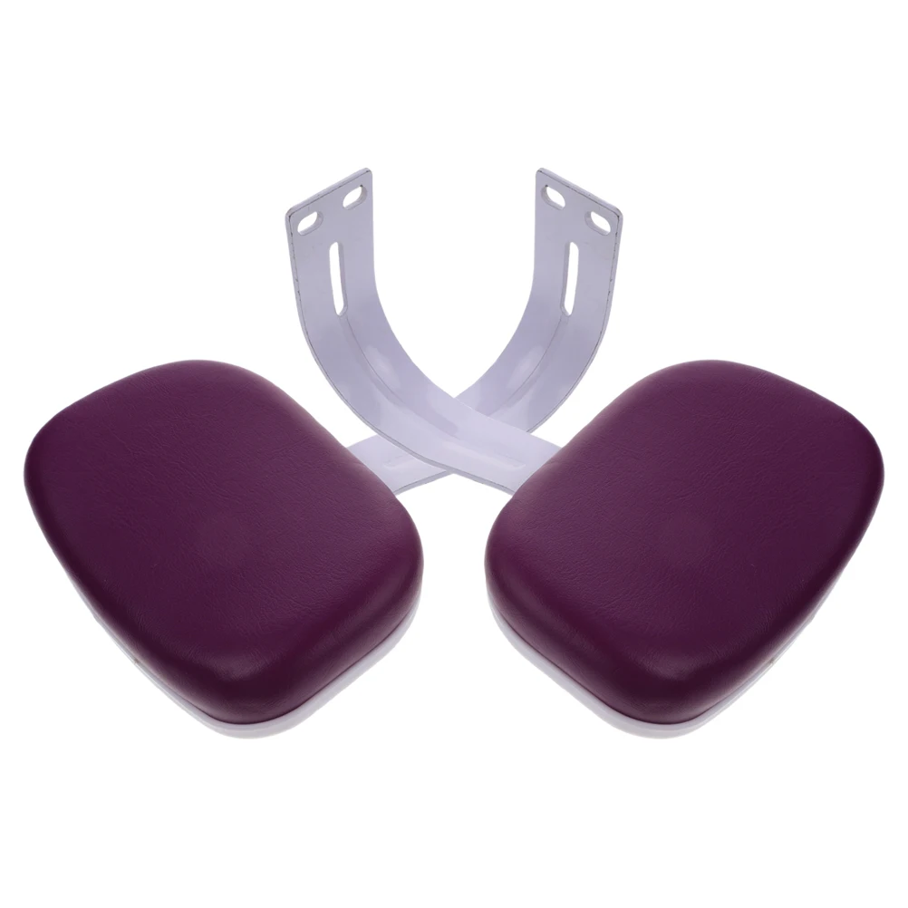 

2pcs Motorcycle Back Rest For Electric Bicycles Universal Adjustable Durable Replacement Rear Rest Cycling Seat Backrest Pad