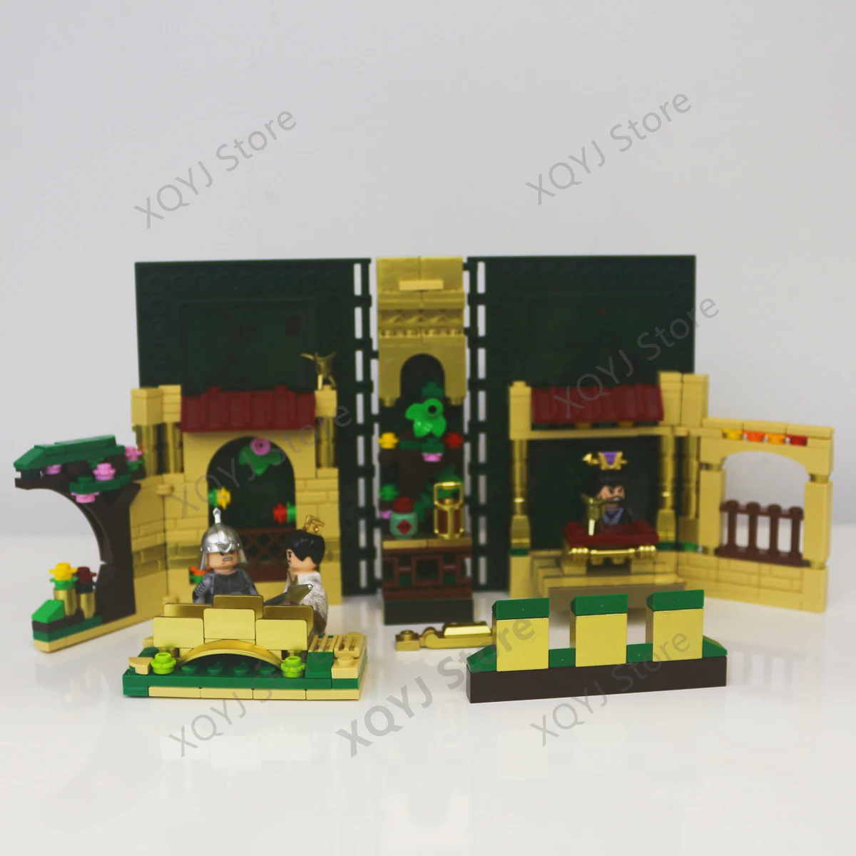 New Three Kingdoms Building Block Pop-Up Book Empty City Strategy Chinese Historical Scene Bricks Toys Educational Toys Gifts