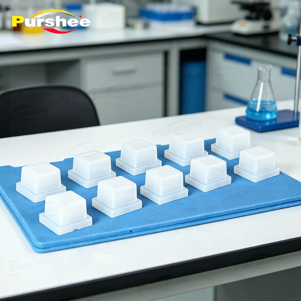 

10 pcs Plastic Cap for Standard Cuvette Dustproof Sealing Lid Protective Cover for Spectrophotometer Cuvette Lab Accessories
