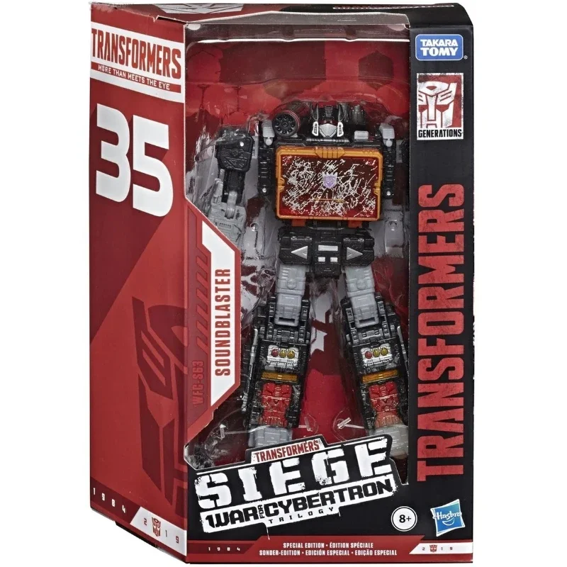 In Stock Takara Tomy Transformers G series WFC-S WFC-S63 35th Anniversary Soundboard Robot Anime Action Model Toys Gift Figure