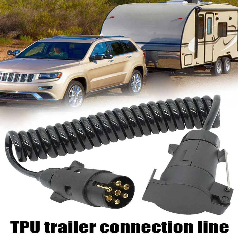 

3 м 7-контактный удлинительный кабель для прицепа «папа-мама» проводная вилка разъем провода часть муфты схема разъем грузовика кемпер лодка