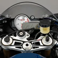 3D Carbon-look Upper Triple Yoke Defender for BMW S1000RR 2015-2017