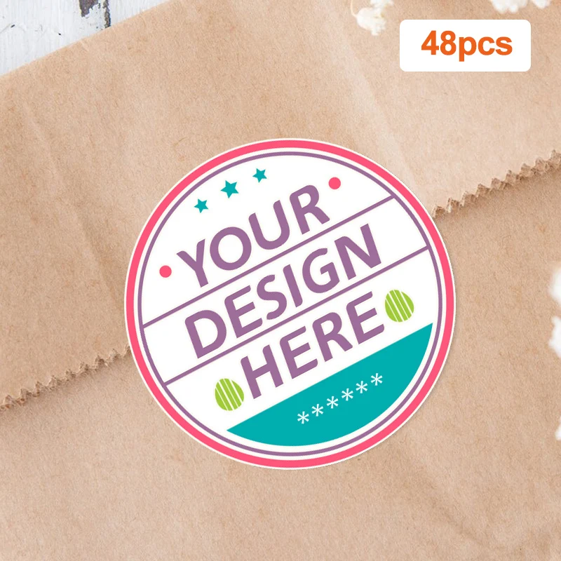 Op maat gemaakte stickers voor elke gelegenheid - Uploaden logo/foto om gepersonaliseerde stickers, evenementendecoratie en cadeaulabels te creëren