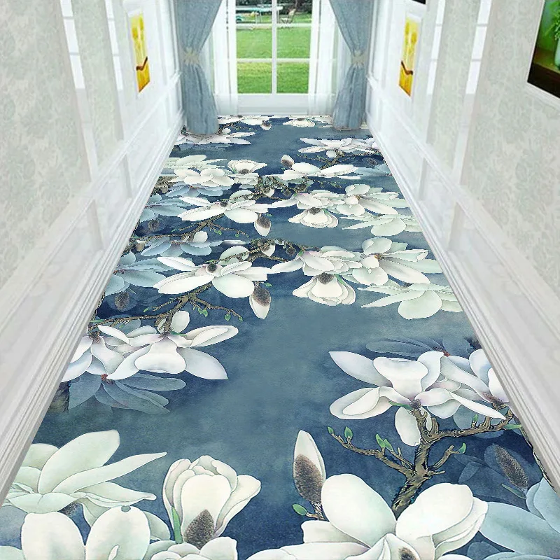 VIKAMA Corridor Floor Mat Hotel Corridor Step Pad Entrance Corridor Floor Carpet， Easy To Clean And Can Be Cut For Home Decor
