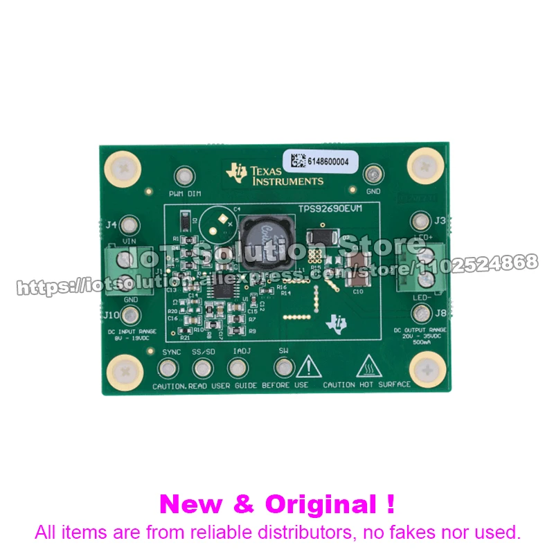 TPS92690EVM — N-Channel Controller for Dimmable LED Drives with Low-Side Current Sense Evaluation Module Board