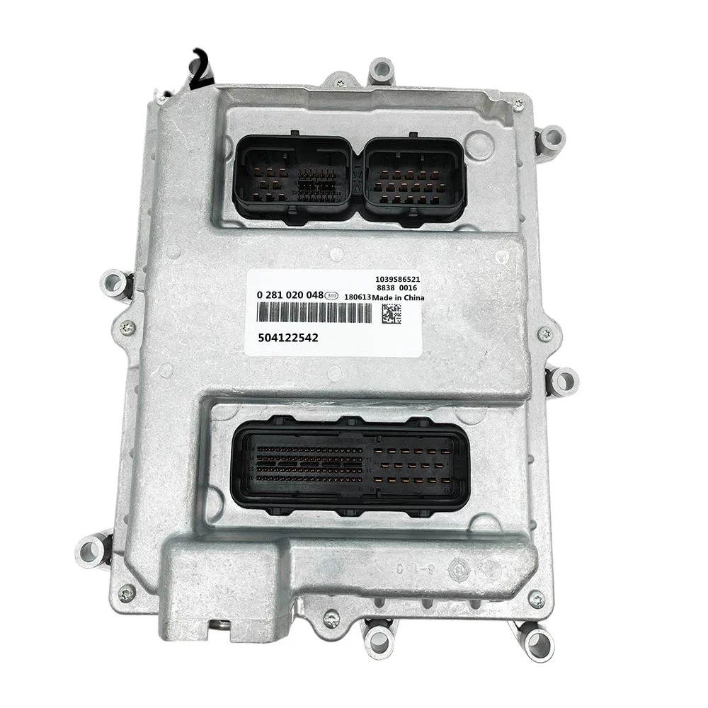 

504122542 0281020048 Original New Engine Computer Board ECU For SAIC Hongyan Jieshi Sophie Iveco EDC7