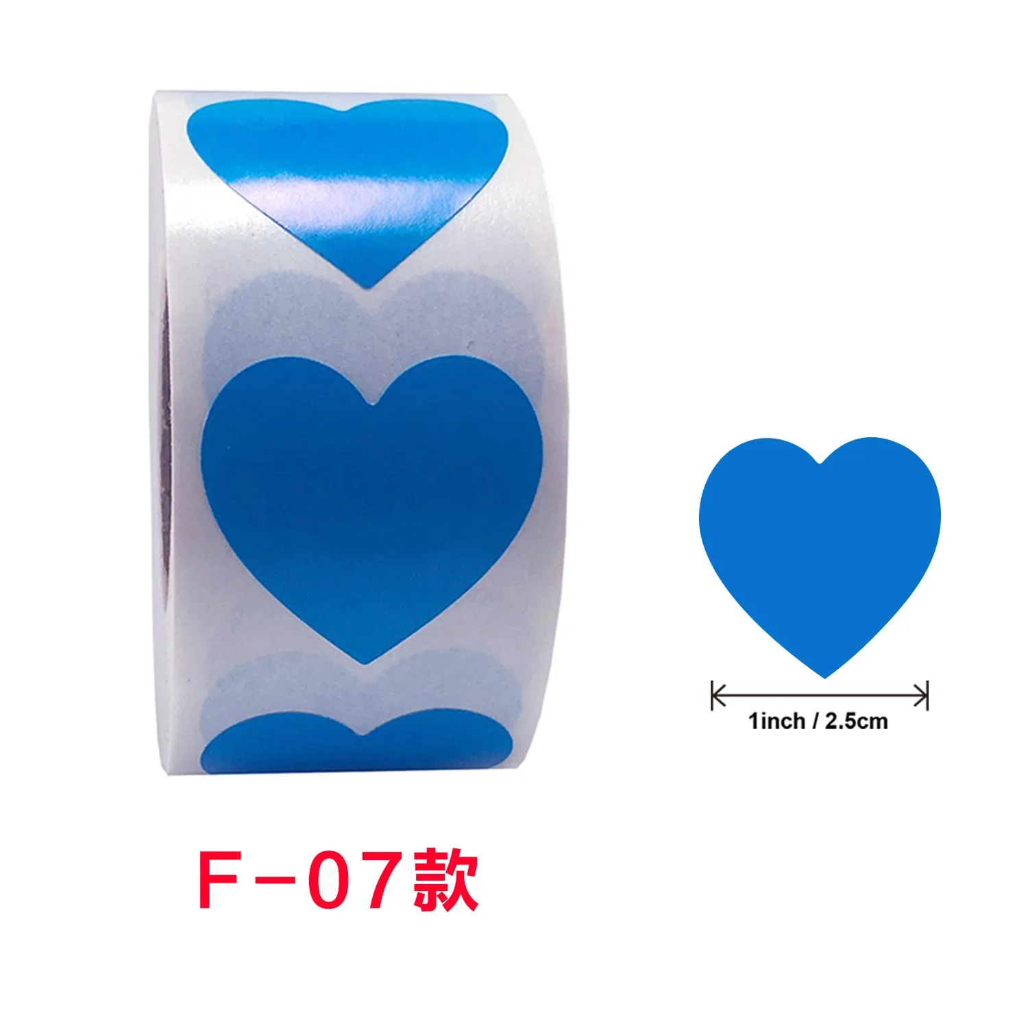 Love Heart Round Shaped packag Sticker Scrapbooking Package Gift Packaging Seal Labels Birthday Party Wedding decoration label