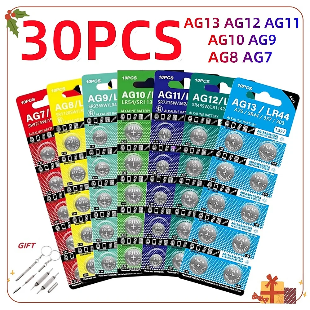 New 30PCS Ag13 1.55… - image