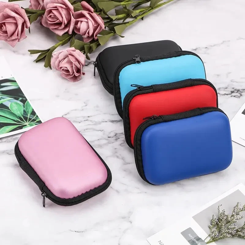 Portable Travel Organizer for Electronics – Zipper Storage Pouch for Cables, Earphones & Chargers