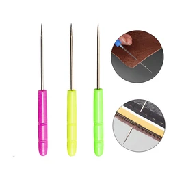 10Pcs Leather Tent Canvas Shoes Hand Sewing Awl Tools Leather Crochet For DIY Handmade Leathercraft Needle Tool Accessory