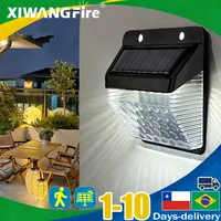 Solar LED Outdoor Light Garden Street Light Waterproof Human Sensing Home Garden Layout Balcony Decorative Step Stair Wall-Light