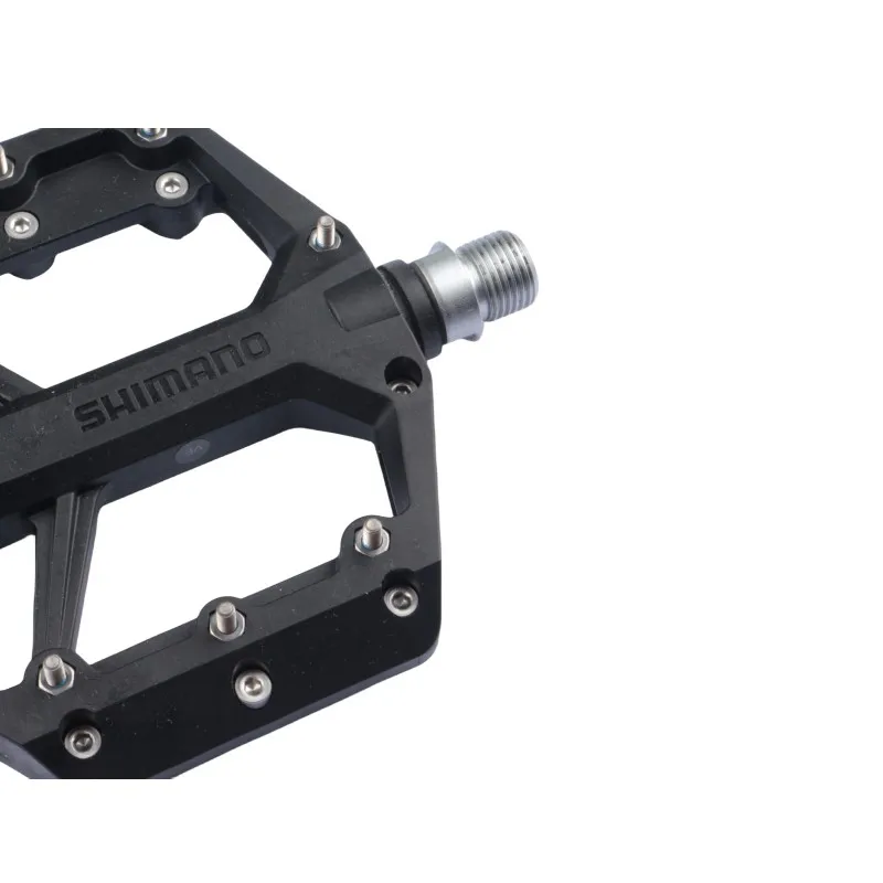 SHIMANO PD-GR400 GR500 Flat Pedal Black/Blue/Red One Pair Bike Pedal For All Mountain Casual Trail Riding Original