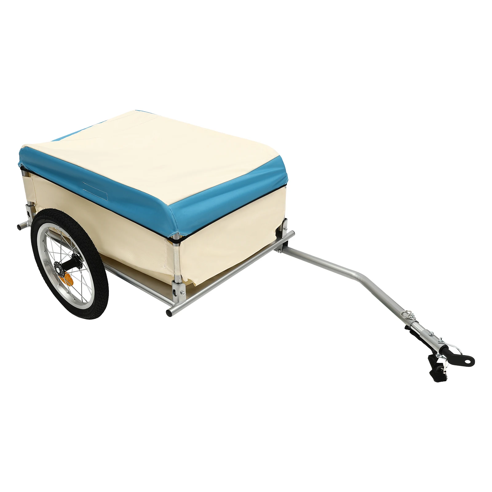 Bicycle Trailer 50 kg Load Transport Trailer Multiple Whales Aluminum Utility Cargo Bike Trailer