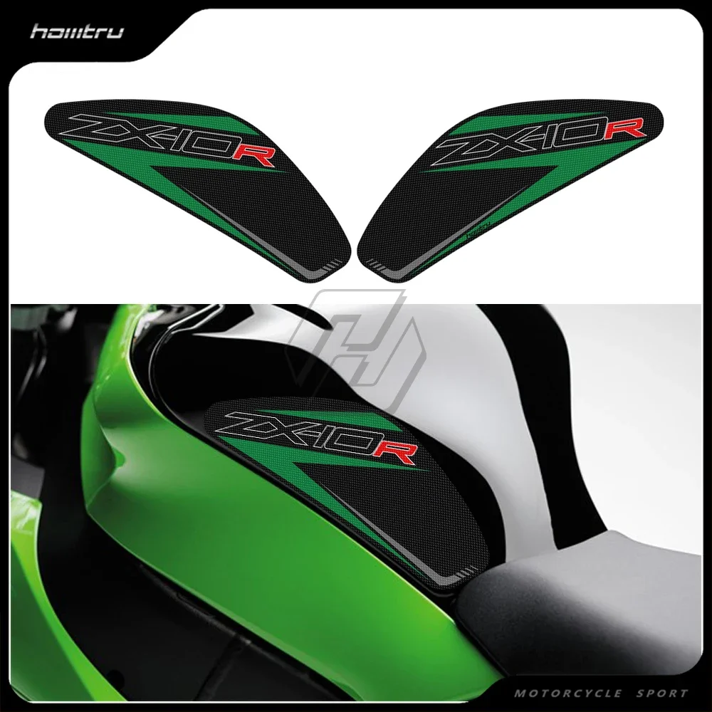 

Motorcycle Side Tank Pad Protection Knee Grip Anti-slip for Kawasaki ZX-10R ZX10R 2011-2022 decoration