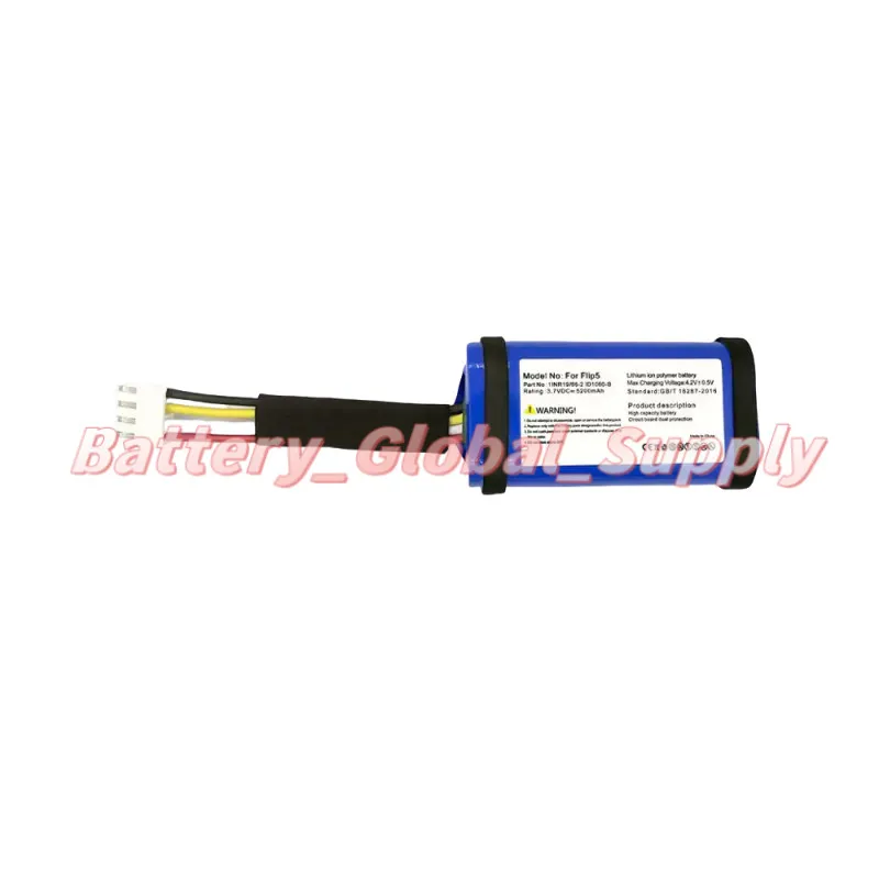 

For ID1060-B 1INR19/66-2 Flip 5 Bluetooth Speaker Battery 3.7V 3200mAh 1 PCS-