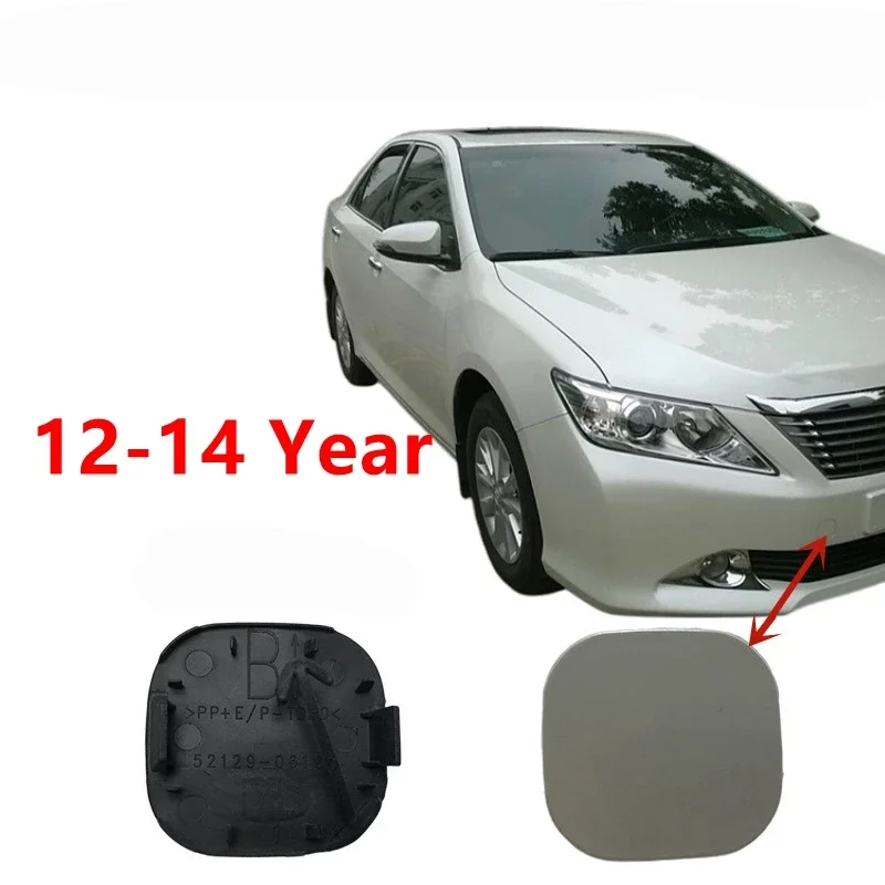 For Toyota Camry 2006 2007 2008 2009 2010-2014 Front Bumper Tow Hook Cover Trailer Cap