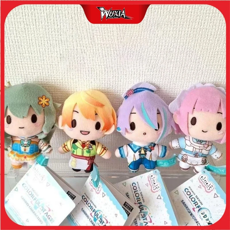 

10 см PJSK Project Sekai Yoisaki Kanade, мягкая плюшевая подвеска Kusanagi Nene Kawaii, рюкзаки, украшения, плюшевый брелок, игрушки в подарок