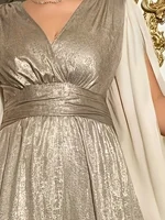 plus Size Elegant Dress for Festive Parties Suitable as Evening Gown - Stylish And Generous in Design - Image 5