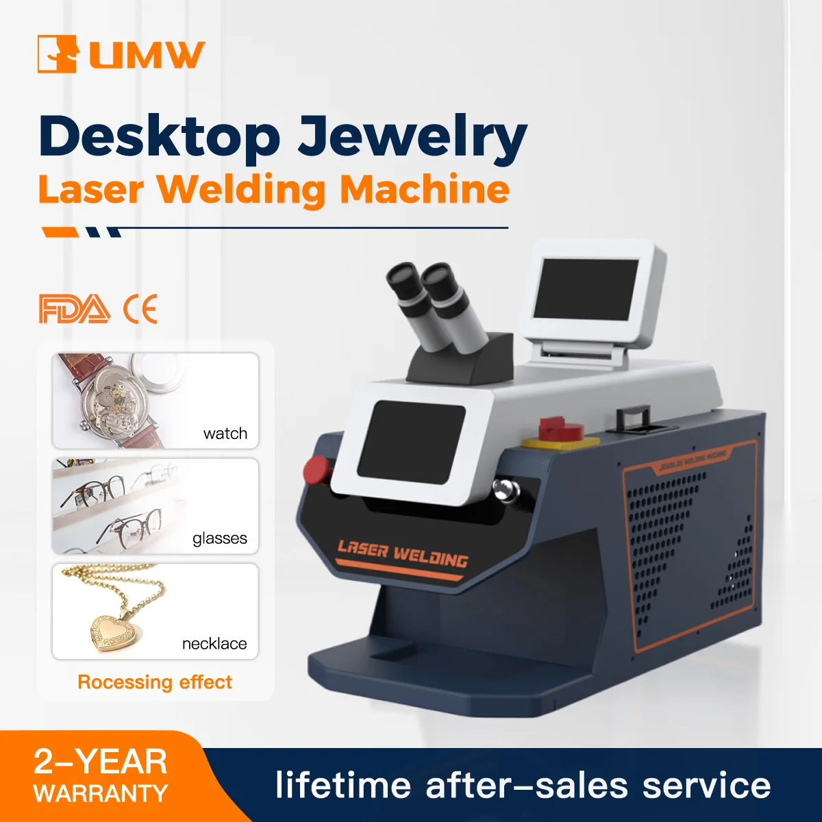 150W Desktop Laser Welder with Air Cooling System CCD Camera for Gold Silver Jewelry Repair Frame Glasses Welding Machine