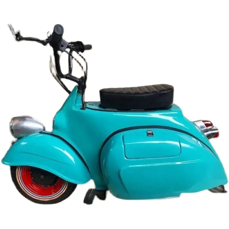 Mini three wheeled cruise motorcycle 250cc pedal travel beach bike