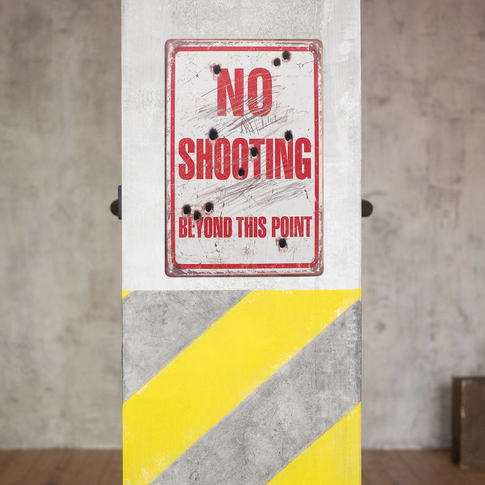 

2pcs Warning Warning Signs Garden Retro Style Outdoor Caution Sign For Yard Garden Decor Private Property Metal Sign