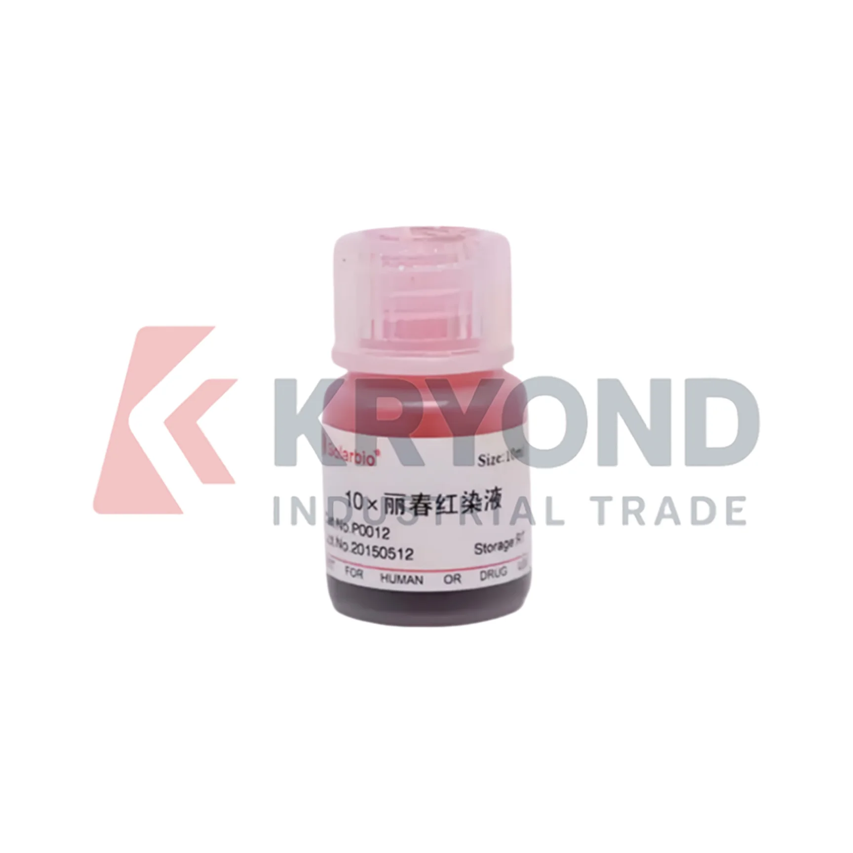 Solarbio Ponceau S 10X Staining Solution Biochemical Reagent for Protein Gel Blotting Research Testing Lab Sample Use Pack 100ml