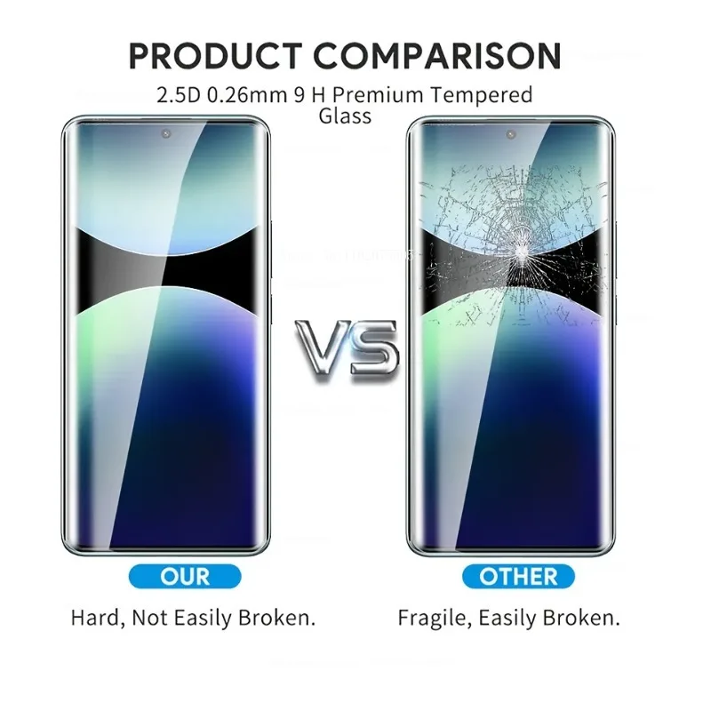 2pcs 9D Black Border Tempered Glass for ZTE Nubia Z70S Ultra/Z60 Ultra/Z50 Ultra/Z70 Ultra/Z60S Pro/Z50S Pro HD Protectors Film