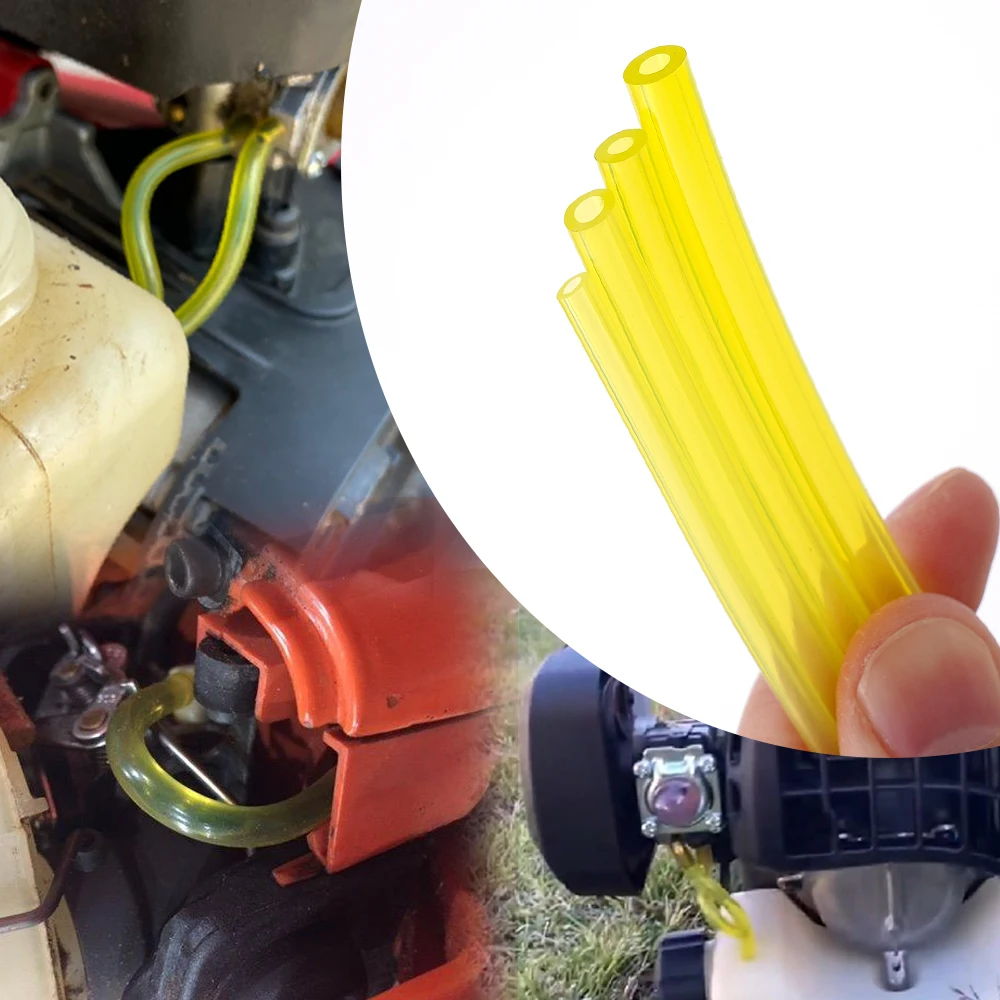 4 قطعة 1.2 متر خط الوقود خرطوم محرك صغير أنبوب ل Zama Poulan Weedeater حرفي Husqvarna المتقلب بالمنشار منفاخ أنابيب البنزين