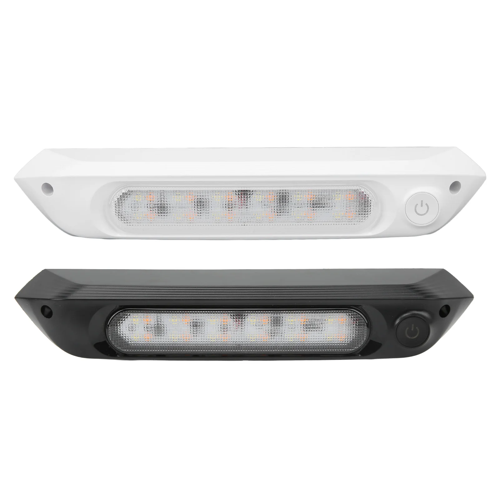 ثنائي اللون LED المظلة ضوء RV الشرفة ضوء 8 واط مقاوم للماء فائدة قطاع ضوء لليخوت RV مصباح ليد بار LED المظلة الخفيفة