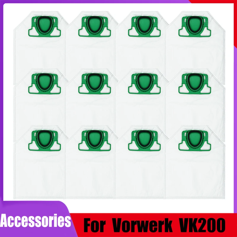 Replace Accessories Dust Bag for Vorwerk Kobold VK200 Vacuum Cleaner FP200 Filter Bag Accessories Spare Parts