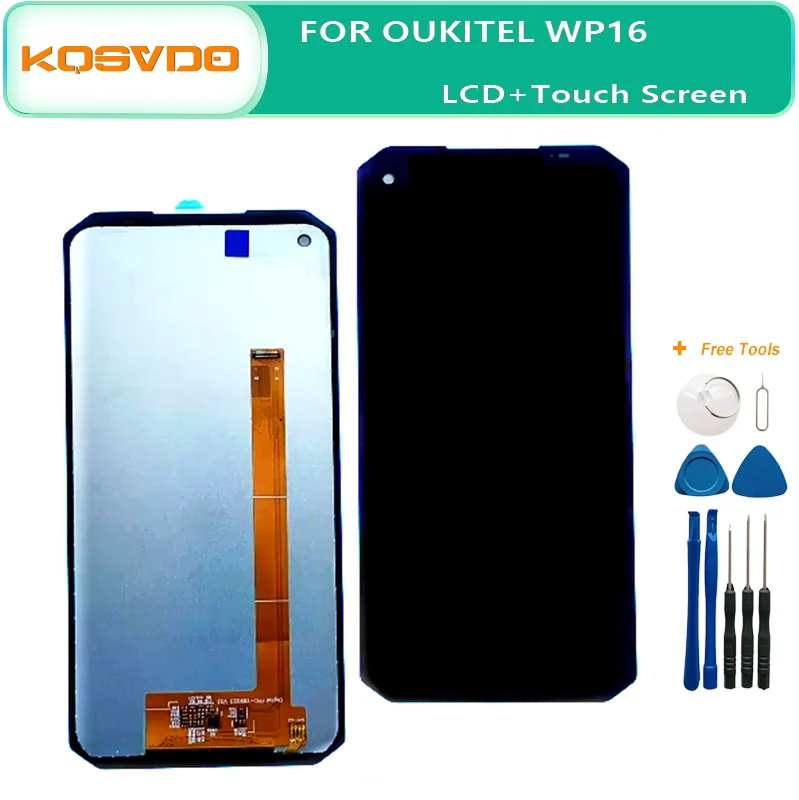 Pantalla LCD 100% Original para OUKITEL WP16, repuesto de montaje de digitalizador con pantalla táctil, herramientas de 6,39 pulgadas, Android 11,0,