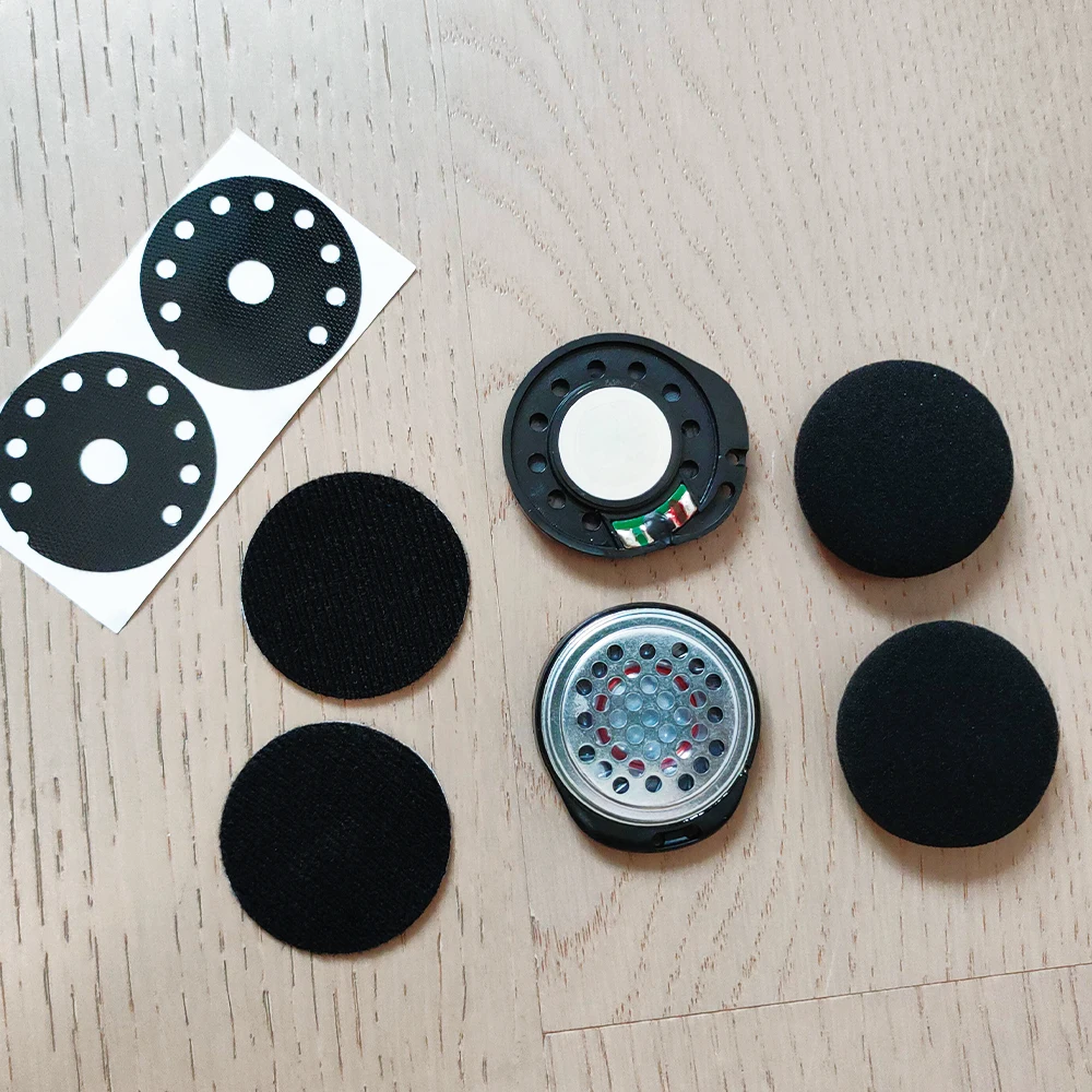 ELFINEAR Hochwertige DIY-Stereo-Helmlautsprecher-Kopfhörer für Cardo, Sena, Lexin, Vimoto. Funktioniert mit den meisten Helmkommunikatoren – Detail 8