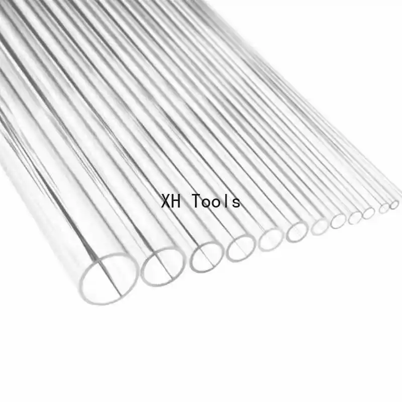 أنبوب أكريليك شفاف مجوف مستدير PMM أنبوب بلاستيكي خزان الأسماك حوض السمك الزراعة المائية سقي حديقة شبكي أنبوب قنية #6