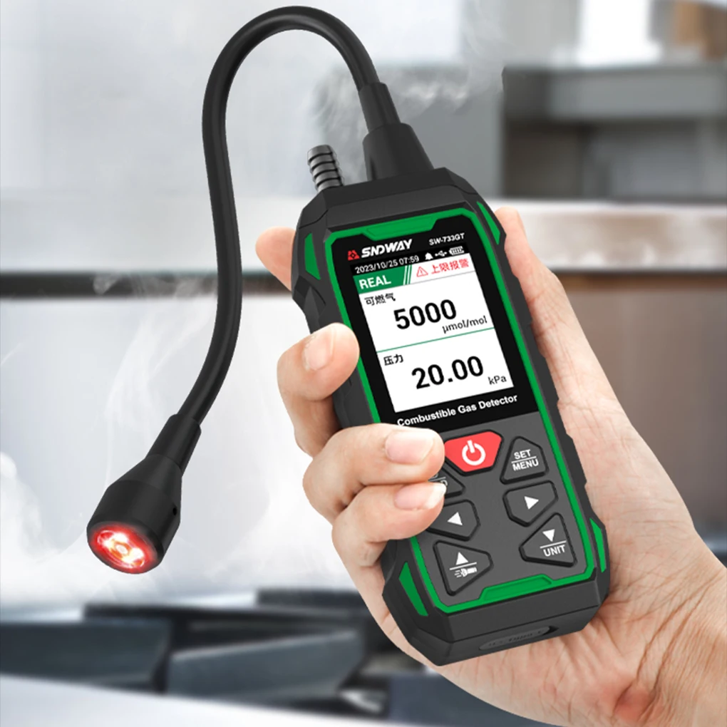 ABS Combustible Detectors For Confined Space Detection Durable Plastic Combustion Leak Detectors SW-733GS