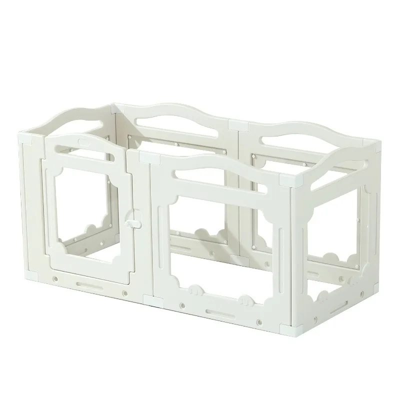 The indoor household isolation fence for dogs is heightened and thickened