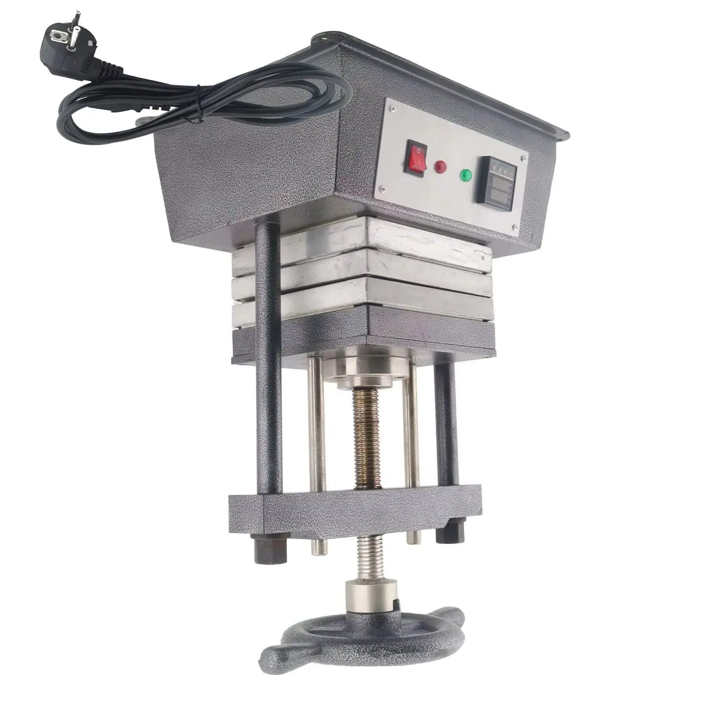 220V Digital Hydraulic Jewelry Vulcanizer Press for Rubber Mold Making Jewelry Casting Tool Equipment