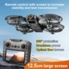 S156ドローン プロフェッショナル 4K HD デュアルESCカメラ ブラシレスモーター FPV WiFi RCドローン スクリーン付き オプティカルフロー クアッドコプター ドローン おもちゃ 2