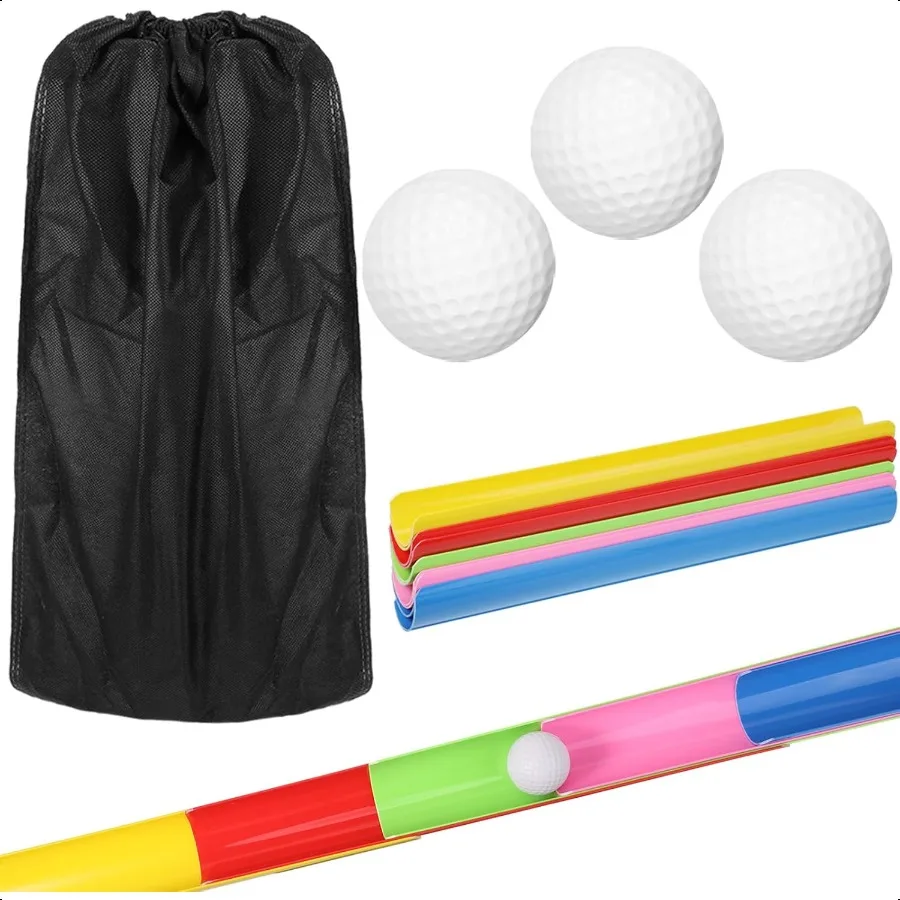 

Team Building Activities Games Eamwork Group Learning Exercise Activities with Half Pipes Golf Balls Storage Bags Teamwork Kit