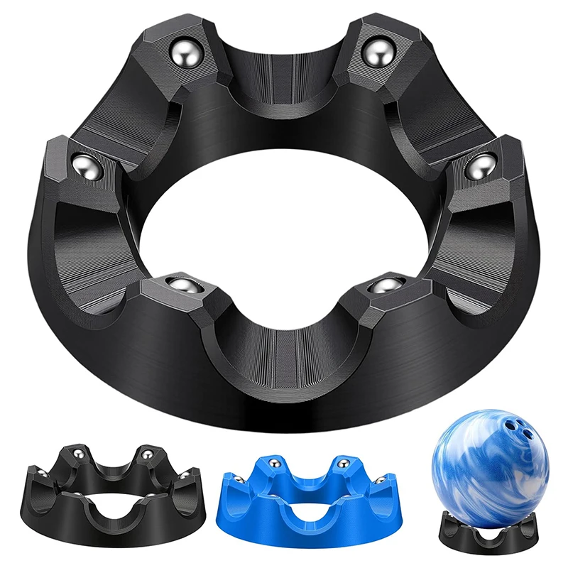 

^Bowling Ball Rotating Bracket 360-Degree Smooth Rotation Cup Holder Easy-to-Use Multi-Angle Grip Universal Cleaning & Polishing