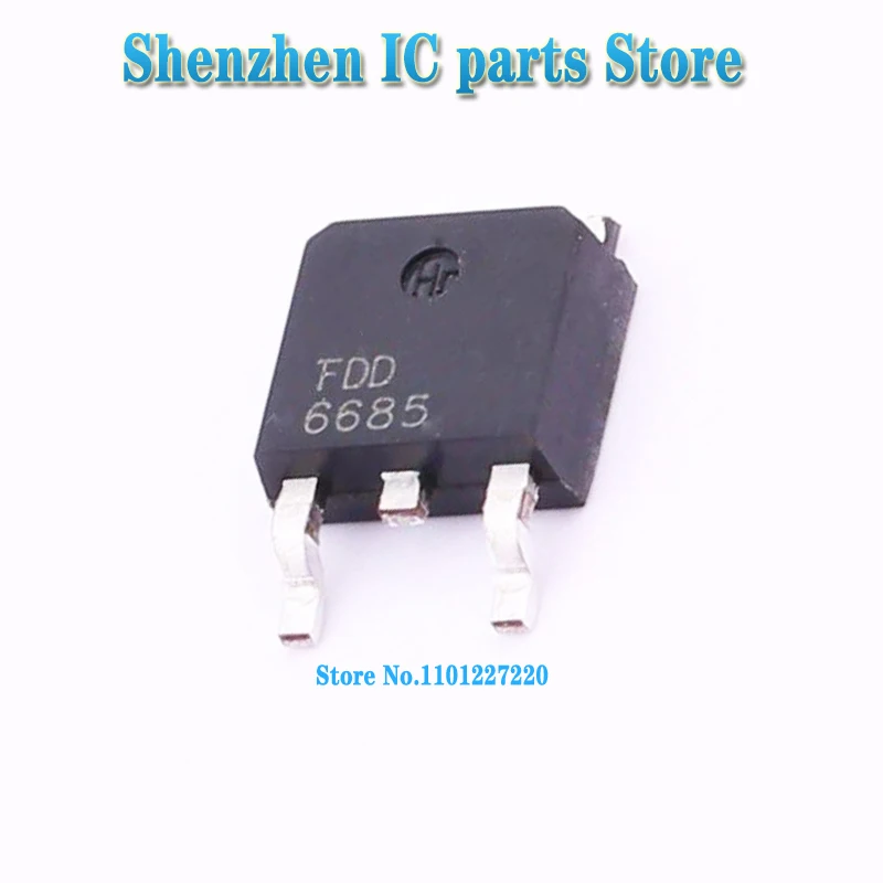 10Pcs/Lot FDD6685 T…
