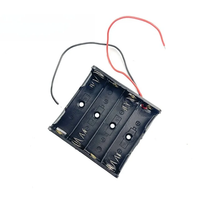 Battery Holder Box with Switch Cover, 5# 7# 18650, 1/2/3/4/5/6/8 Slots 9V Battery Mount Base Accessories