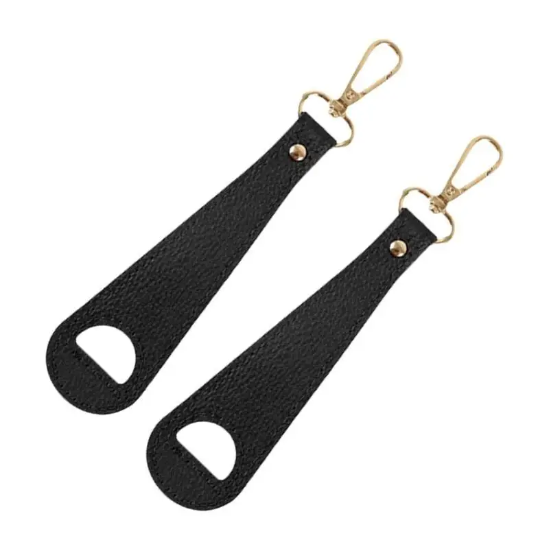 652F 2 قطعة منشفة قفاز تخزين محفظة مشبك المزالج كليب الجلود المحمولة جولف قبعات بيسبول كليب ملحقات السفر في الهواء الطلق