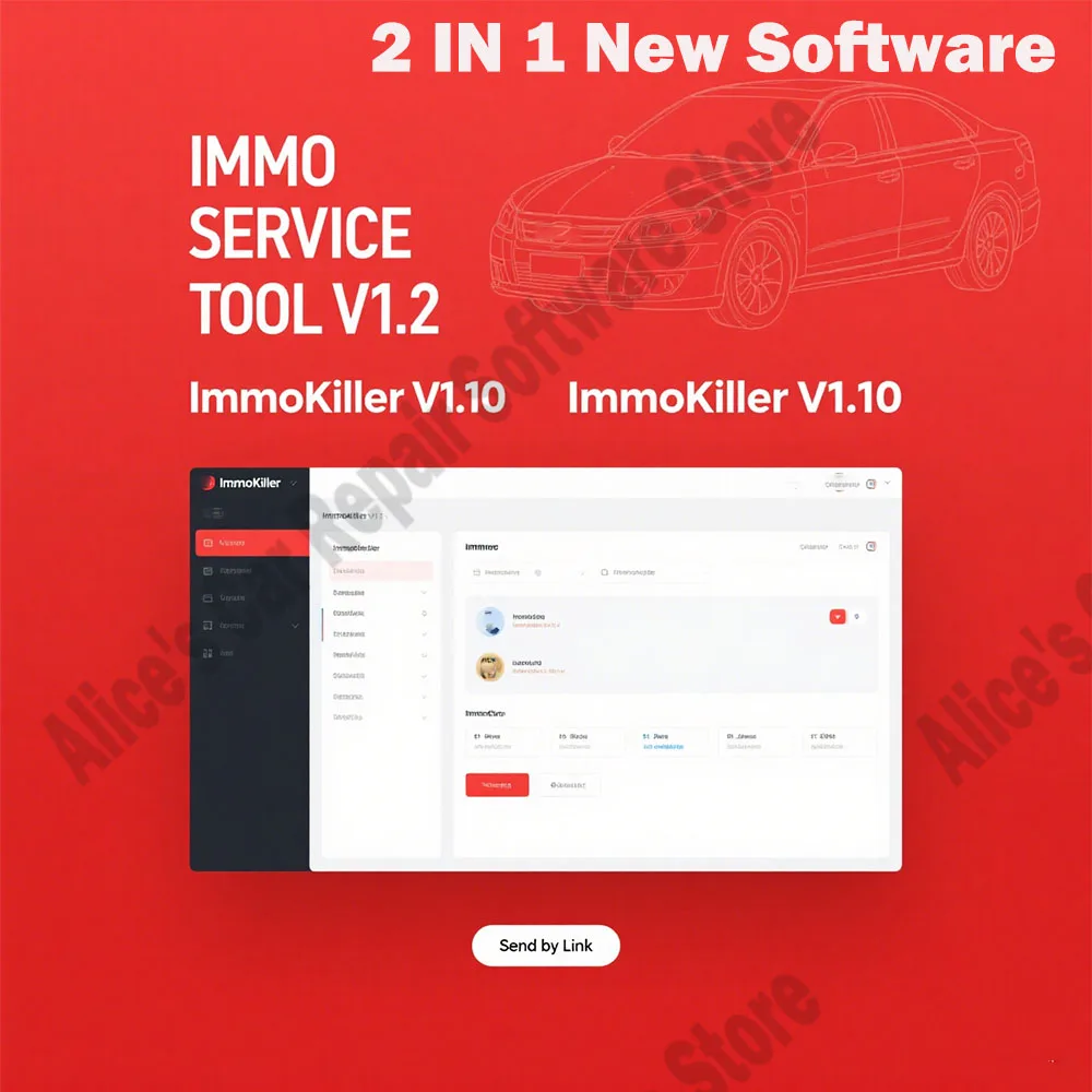 

ImmoKiller v1.1 + IMMO SERVICE TOOL V1.2 obd2 scanner immo off Virgin eeprom IMMO KEY PIN CODE CALCULATOR BSI VDO DASHBOARD 2017