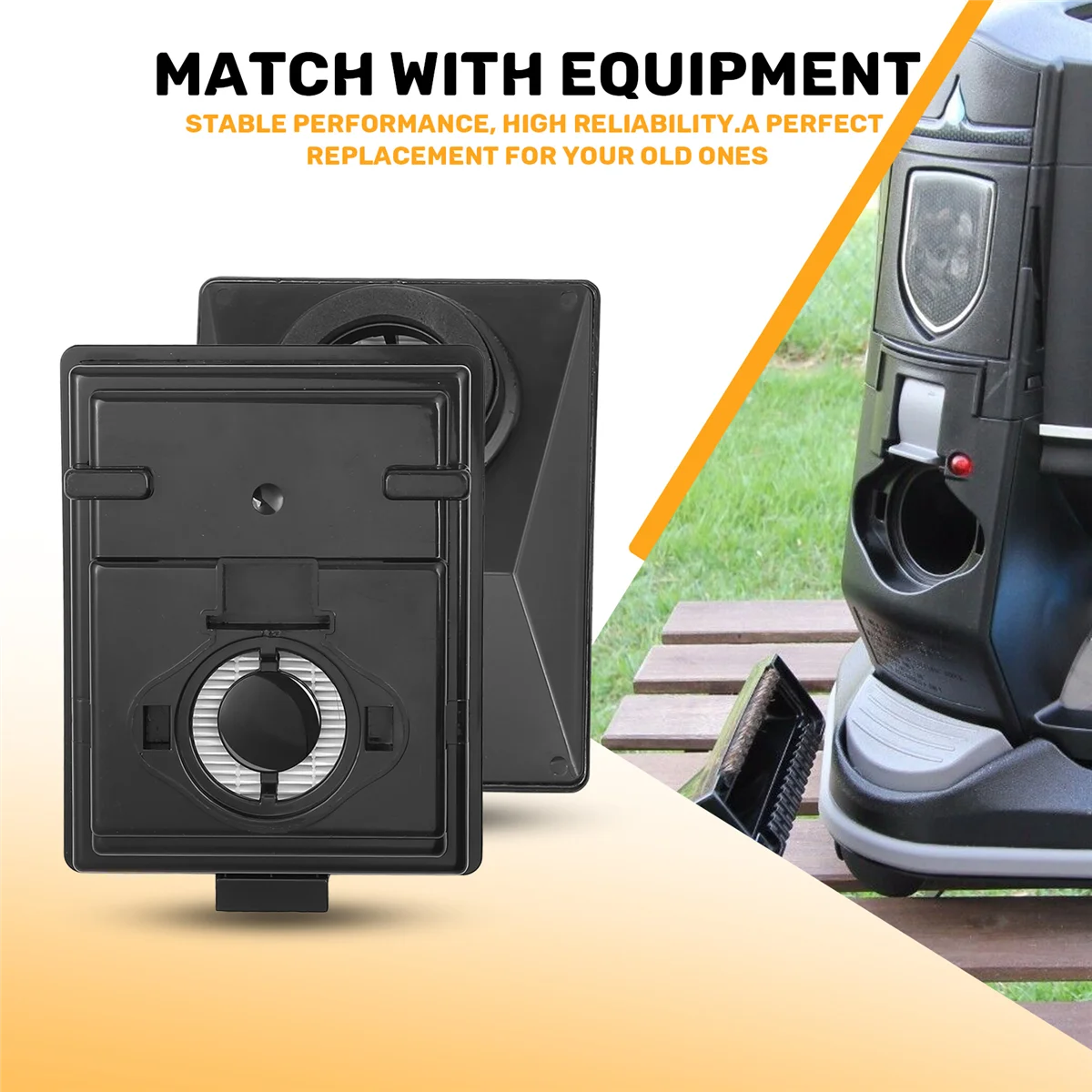 High-end Hepa Filter Replacements for Rainbow Rexair E2 Series Part Vacuum Cleaner Filter Accessories Parts Filter Cleaning Tool